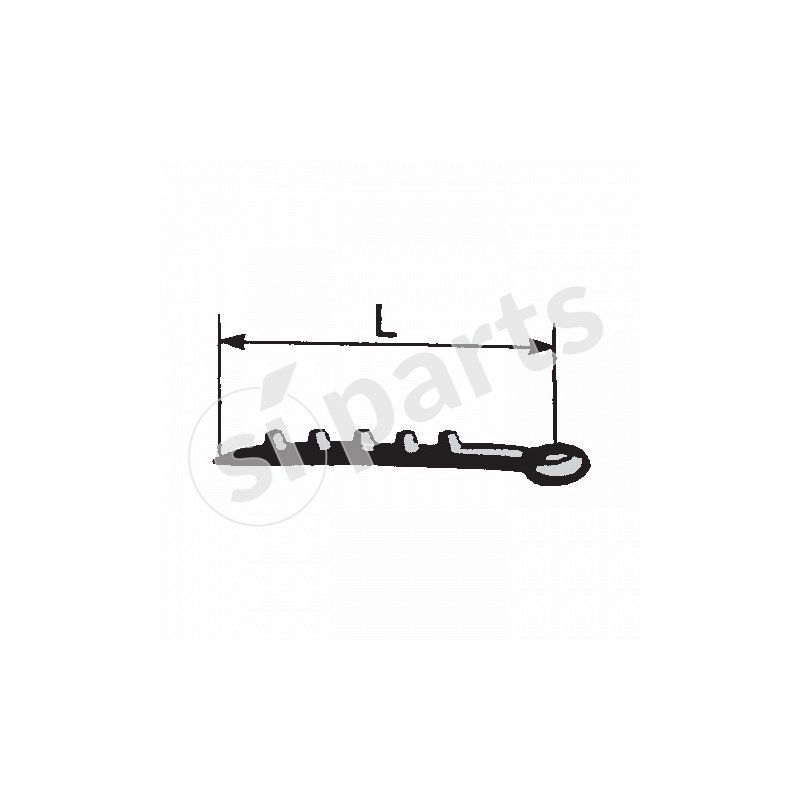 FASCETTA PVC L122 IR.