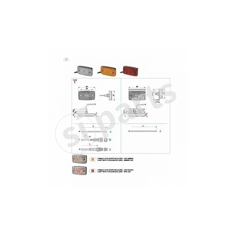 SML POSIZPOST(RED/TRAS) IR NONTR 24