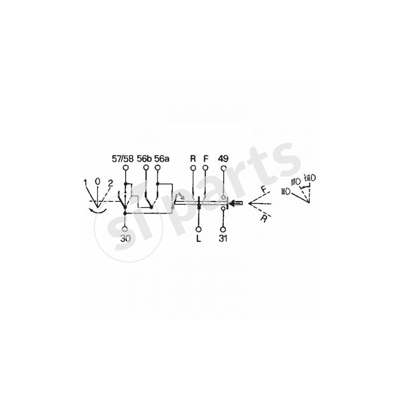 STEERING COLUMN SWITCH