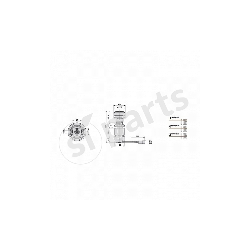 COMANDO PTO SWITCH IR