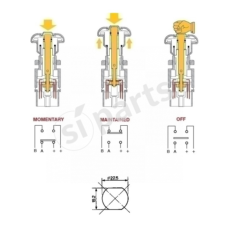 COMANDO PTO SWITCH IR
