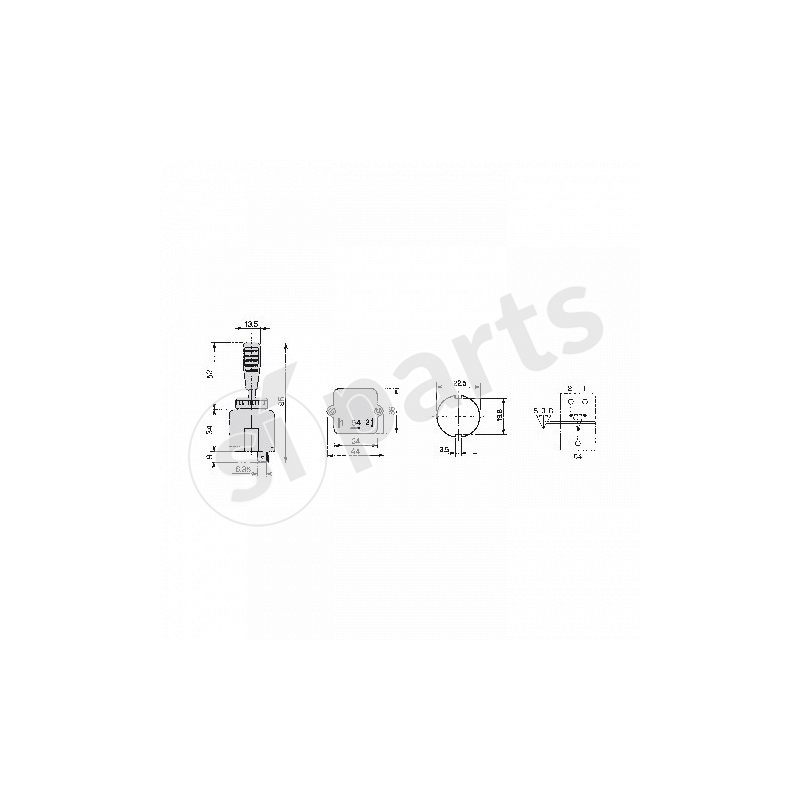 DIRECTION LIGHTS TOGGLE SWITCH