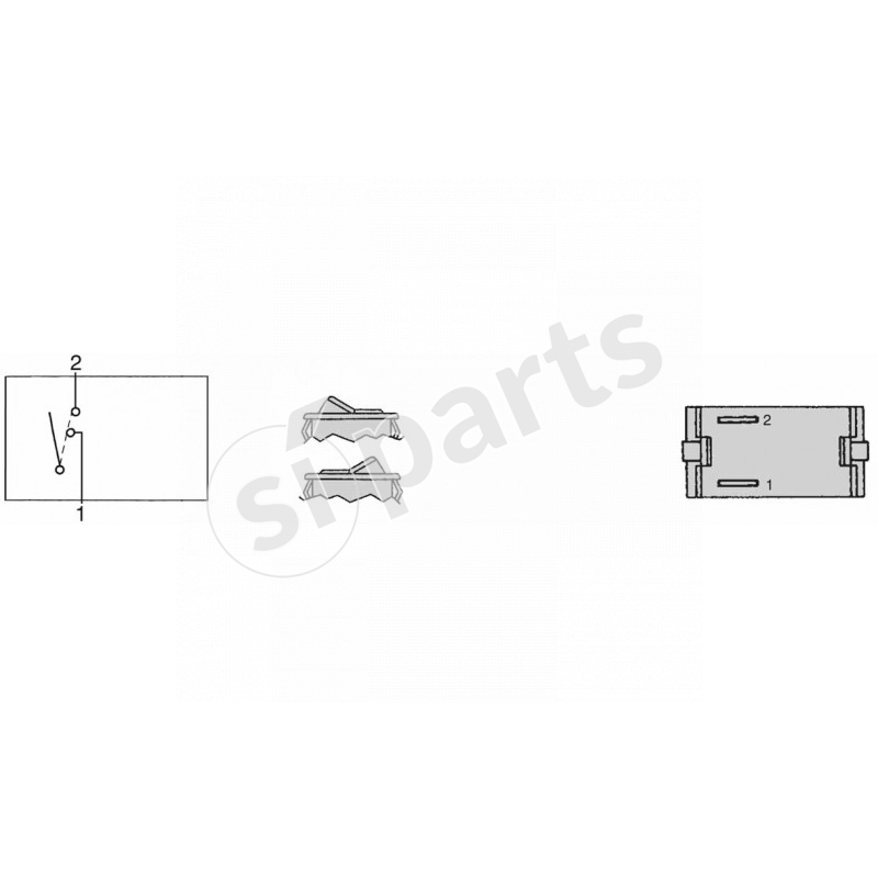 WINDSCREEN WIPER ROCKER SWITCH