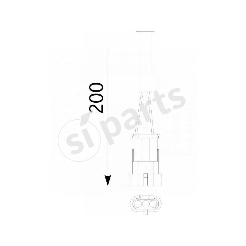 FAN ANT LED-STROBO BLU +CATA INC