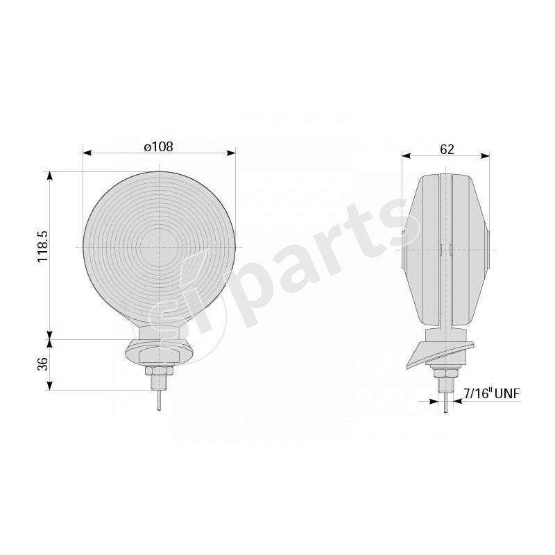 FANALE ANTEROPOSTERIORE IR