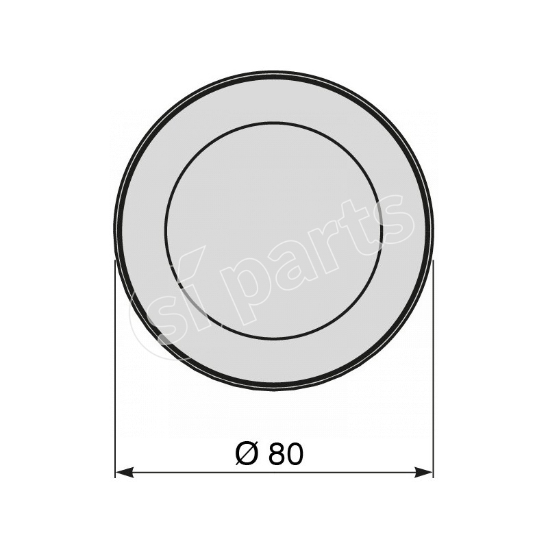 FAN. POST. DIAM. 80 STOP (MOLLE) IR