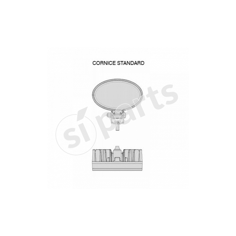 ELLIPSE LED SPOT CONN.SS
