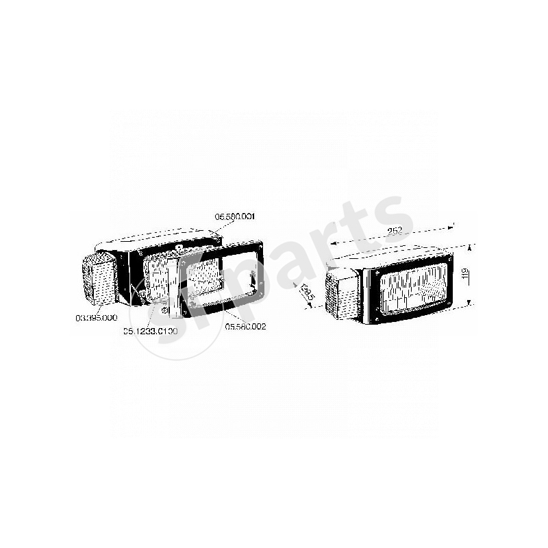 HEAD LAMP UNIT