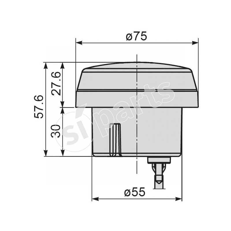 FANALE DIREZ. ANT/POST LED IR. 12V