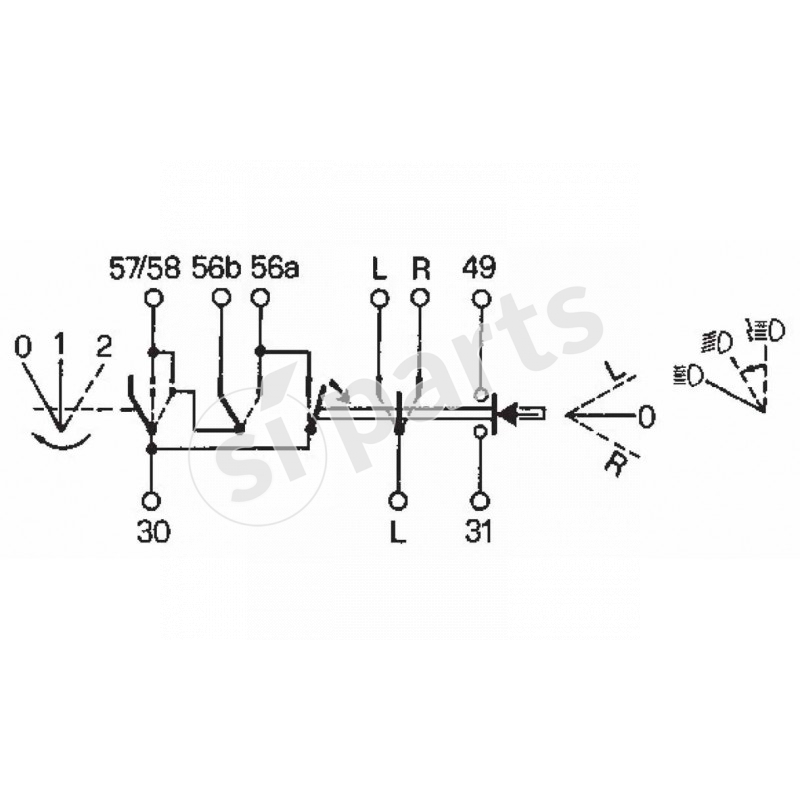 STEERING COLUMN SWITCH