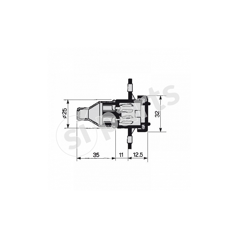 PRESA 2 POLI 6-12V.