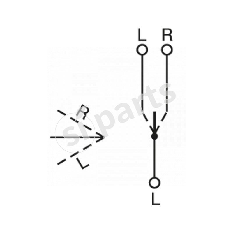 DEVIOGUIDA COMANDO LUCI + INVERSORE MARCIA AVANTI-NEUTRO-INDIETRO + VARIATORE DI VELOCITÀ SERIE 2000