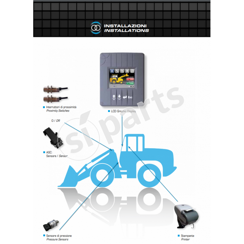 TRASDUTTORE DI PRESSIONE 3B6 350 BAR