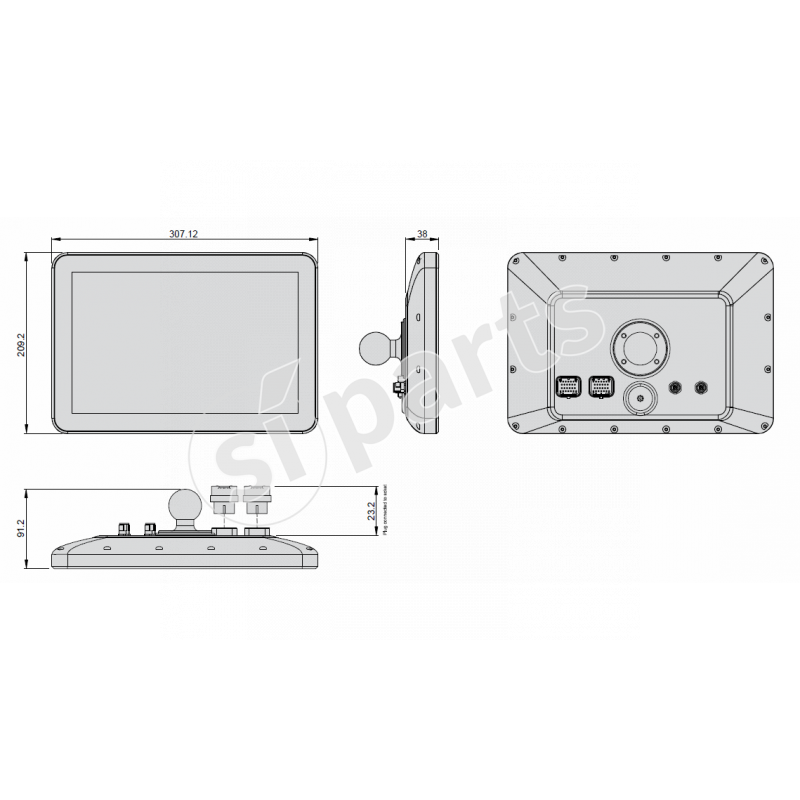 CANVIEW 4 NO KEYS OUTDASH 3B6