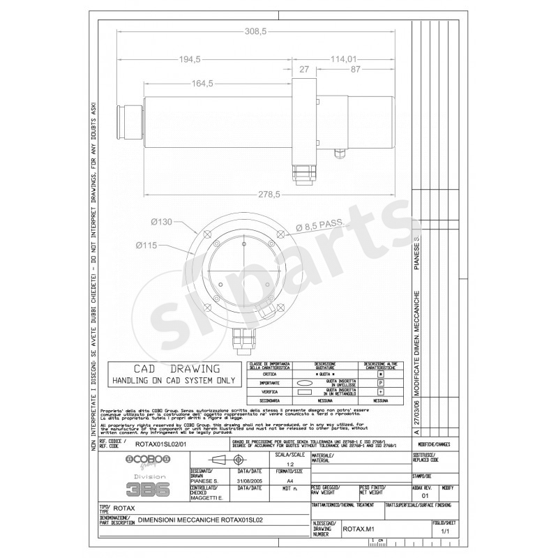 ROTAX SENS ROT.CB RIDONDANTE SW MNT_005