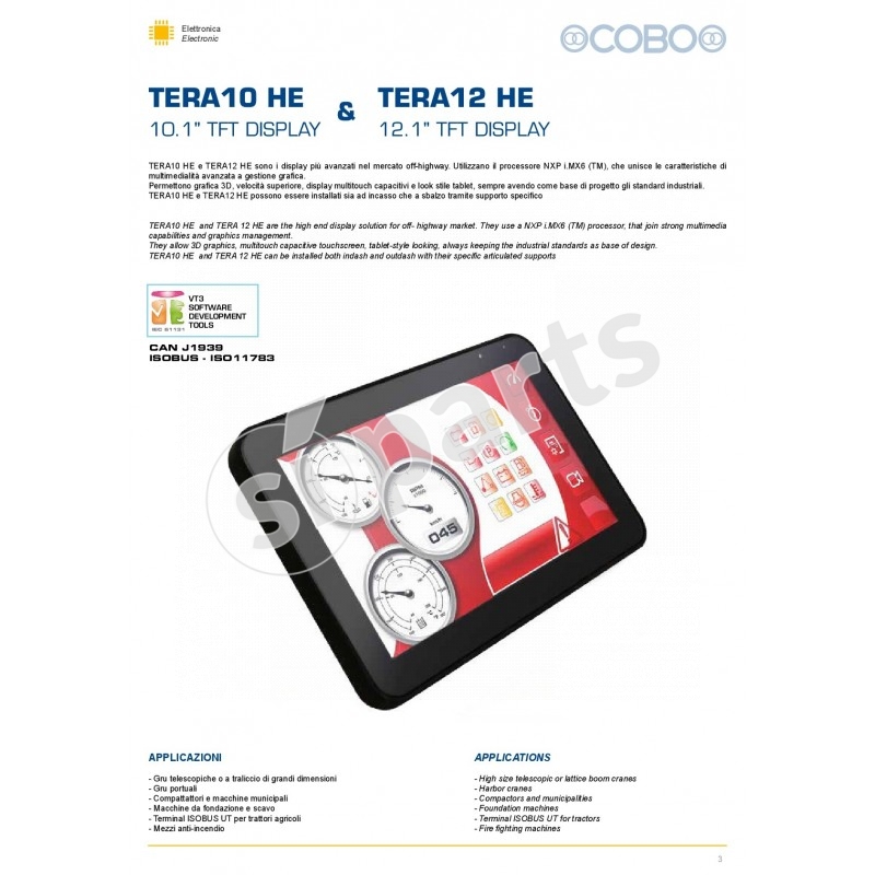 DISPLAY TERA 10 HE SENZA TASTI INDASH 3B6