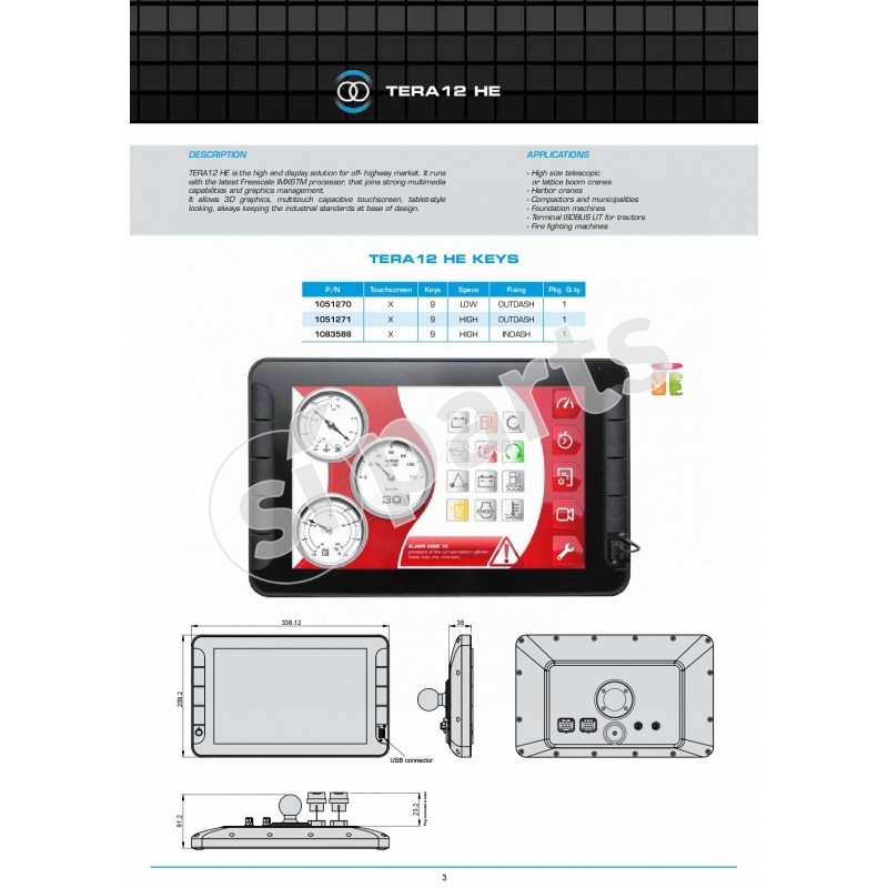DISPLAY 3B6 TERA 12 HE