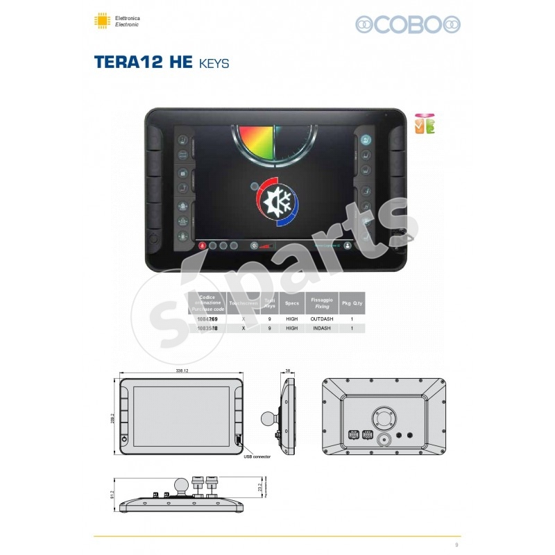 DISPLAY TERA 12 HE 3B6