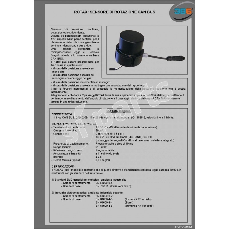 ROTAX SENS ROT.CB RIDONDANTE SW MNT_005
