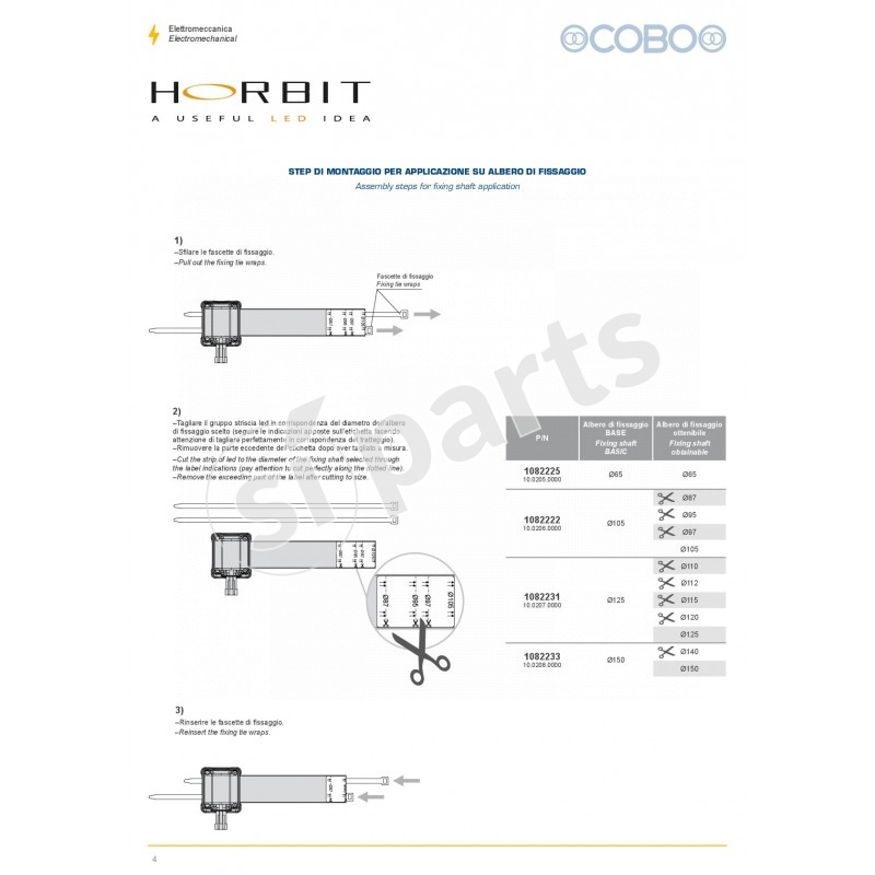STRISCIA A LED FLESSIBILE HORBIT