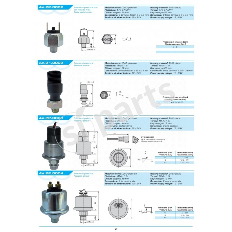 PRESSURE SWITCH