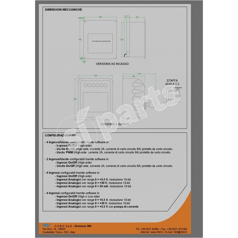 CLS SISTEMA DI CONTROLLO INTEGRATO CON DISPLAY GRAFICO