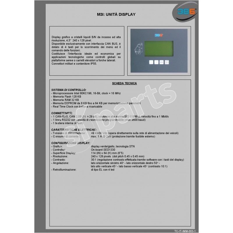 DISPLAY M3I