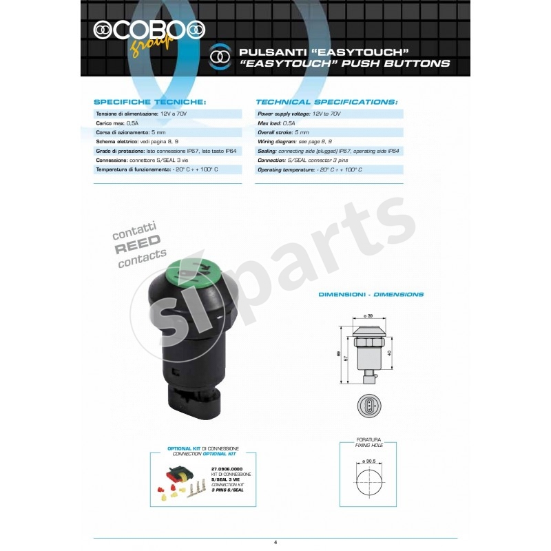 PULSANTE EASYTOUCH