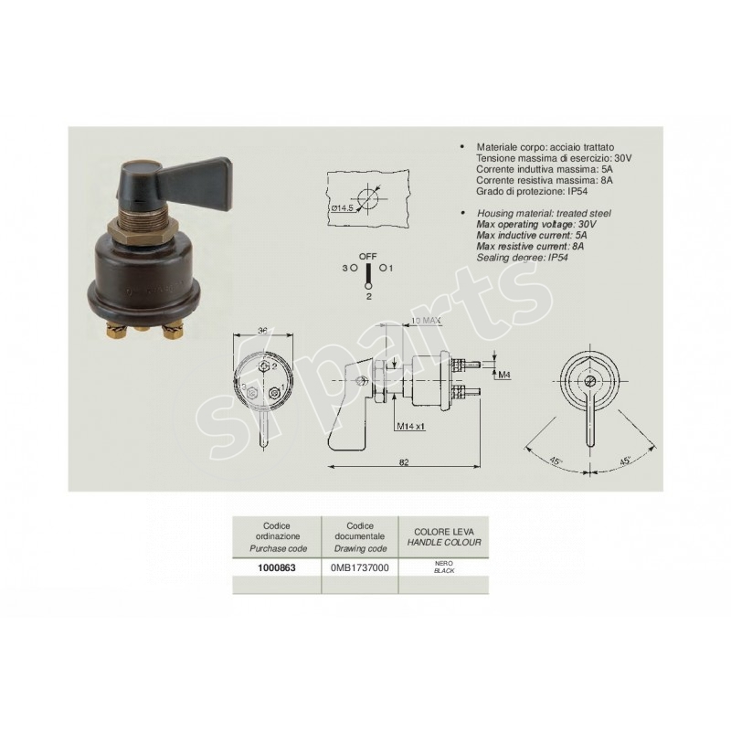 DEVIATOR SWITCHES
