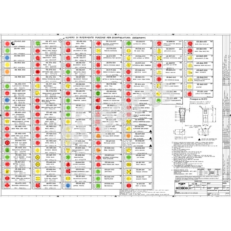 SEGNALATORE LUMINOSO IR.GH.PL.