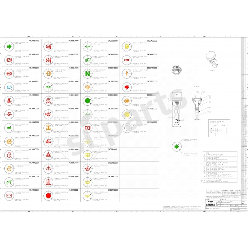 INDICATORE OTTICO DIAM 23 IR