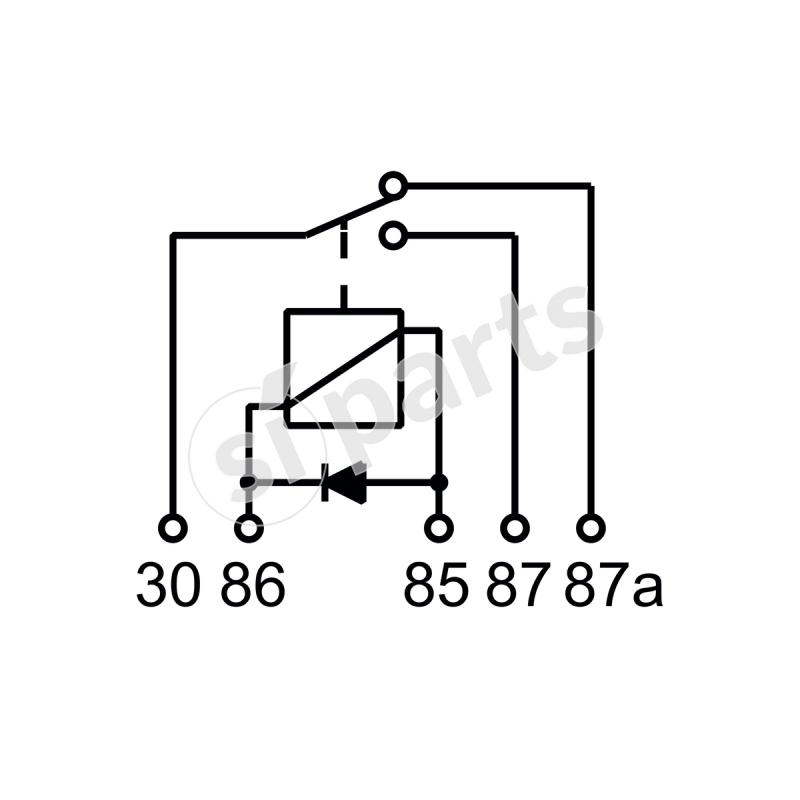 RELAY 24V 20/10A