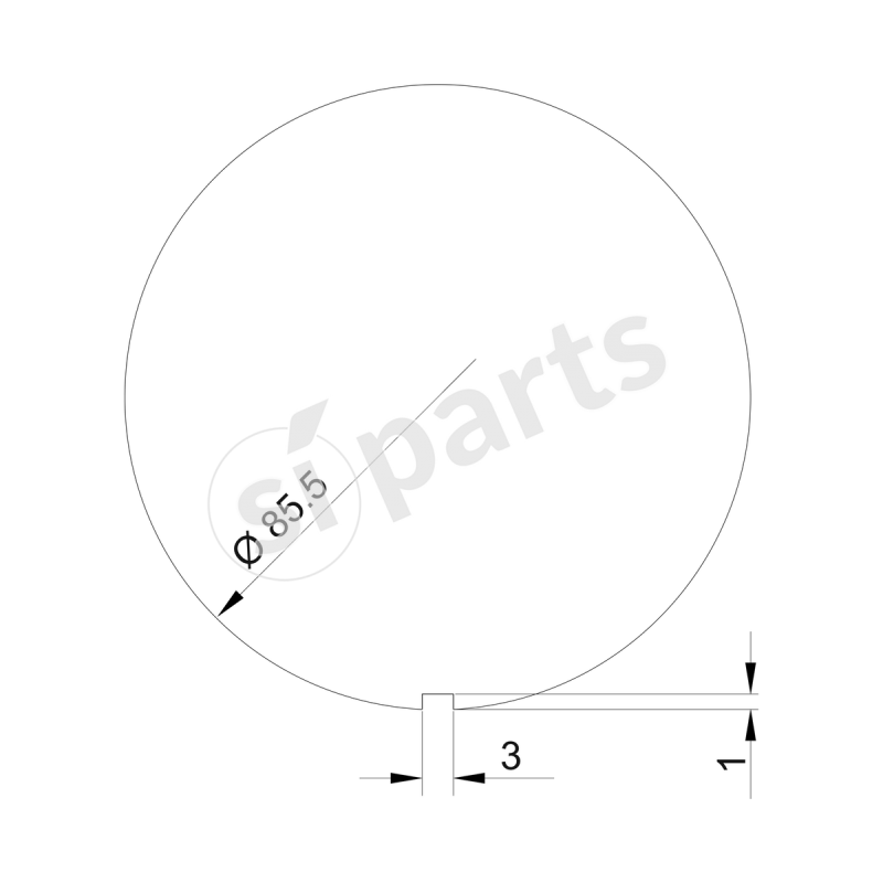CRONOGIROMETRO 0-4000 GIRI 24V UNIDECK