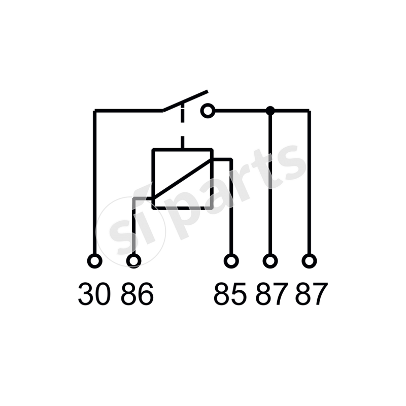 RELAY AND BRACKET