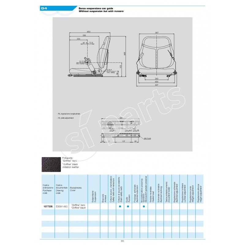 SEDILE SC74