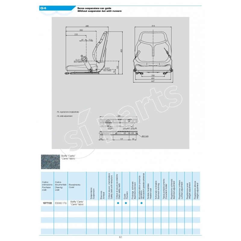 SEDILE SC84