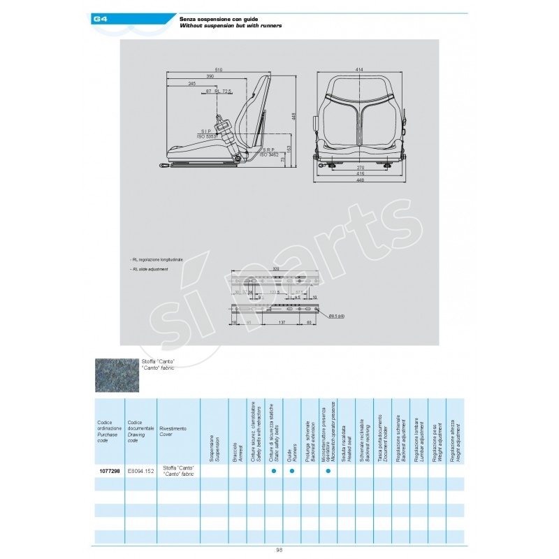 SEDILE SC76