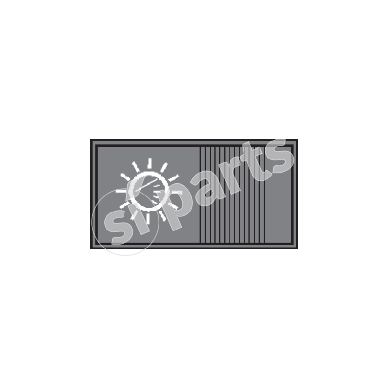 INSTRUMENT LIGHTING ROCKER SWITCH