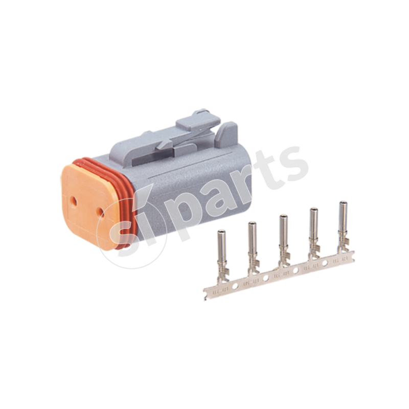 KIT DI CONNESSIONE MASCHIO TIPO DEUTSCH 2 VIE