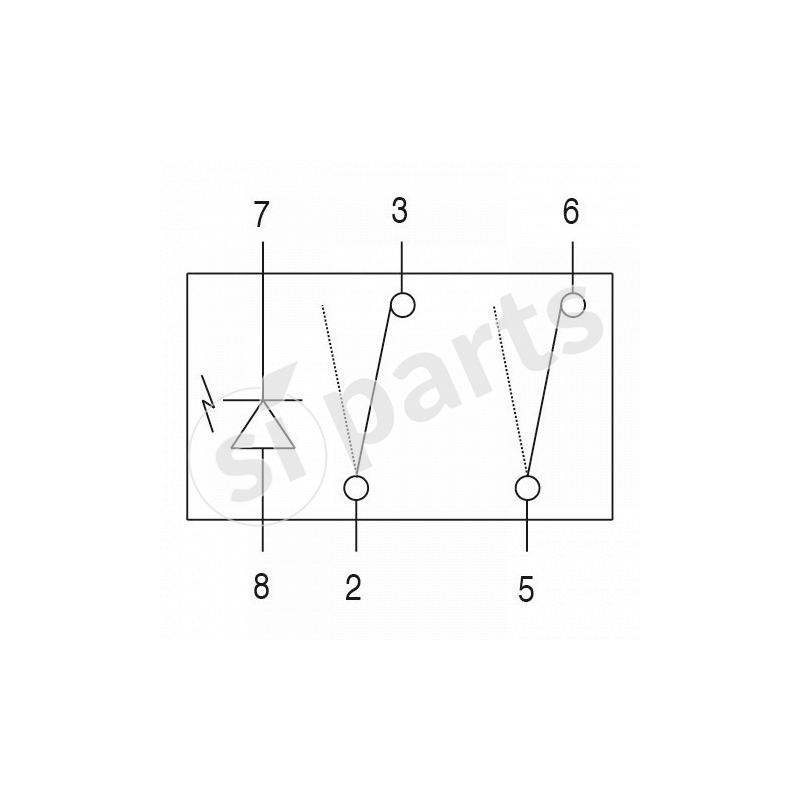 INTERR.BASCULANTE IR 12V