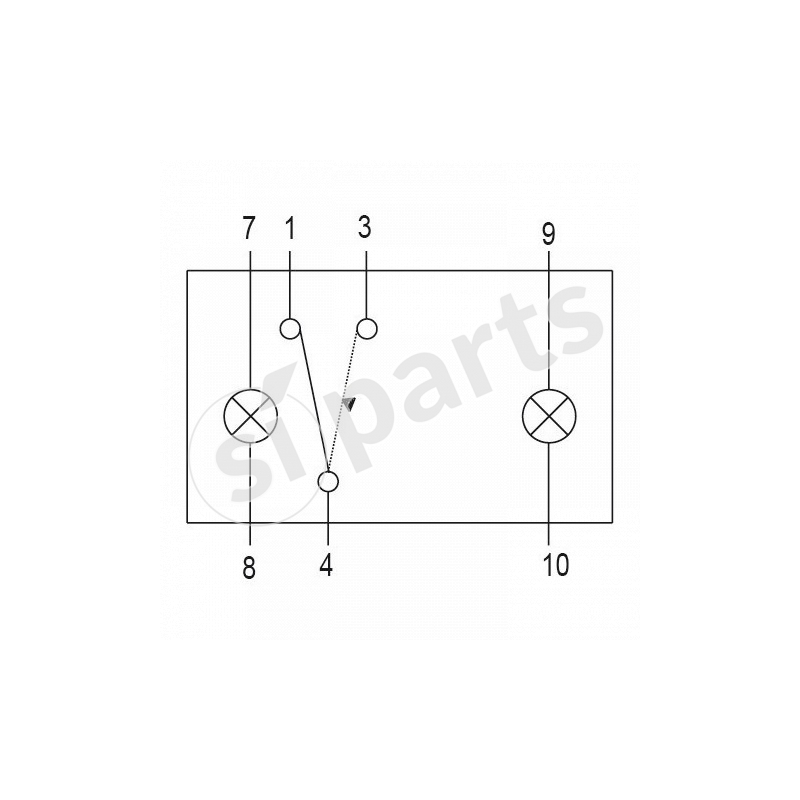 PULSAN.BASCULANTE IR 12V
