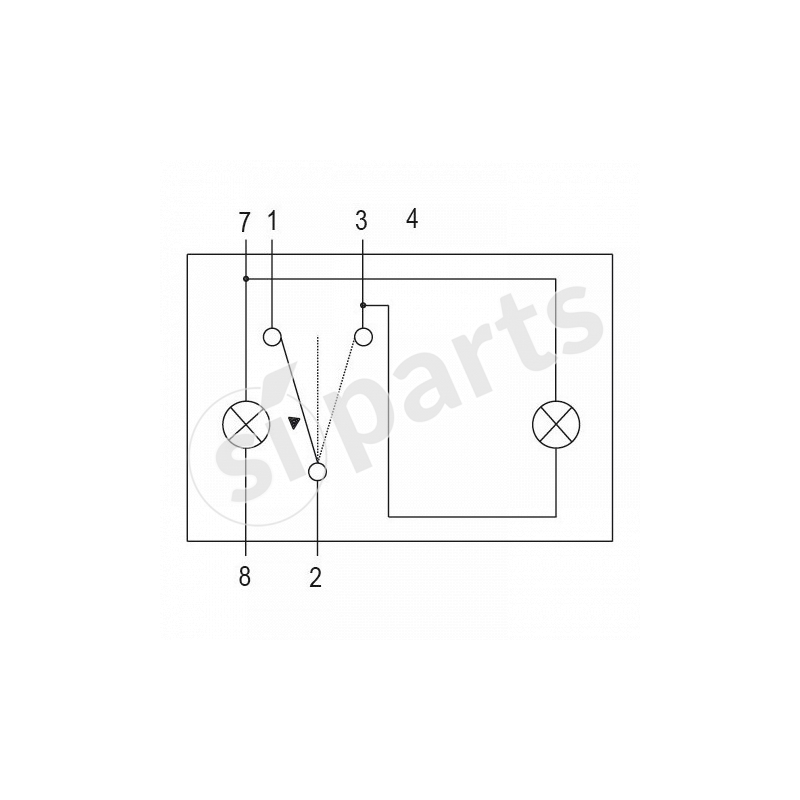 PULSAN.BASCULANTE IR 12V